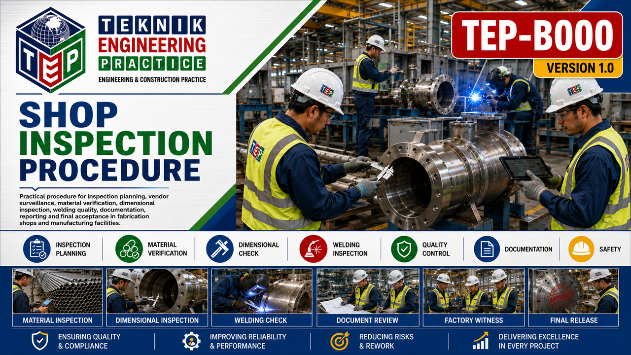 Thumbnail for TEP-B000 – Shop Inspection Procedure Handbook – Version 1.0